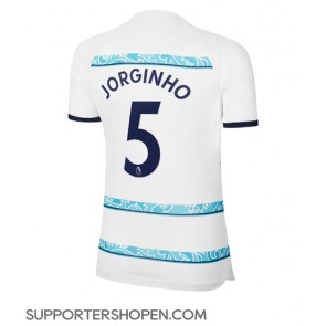 Chelsea Jorginho #5 Borta Matchtröja Dam 2022-23 Kortärmad